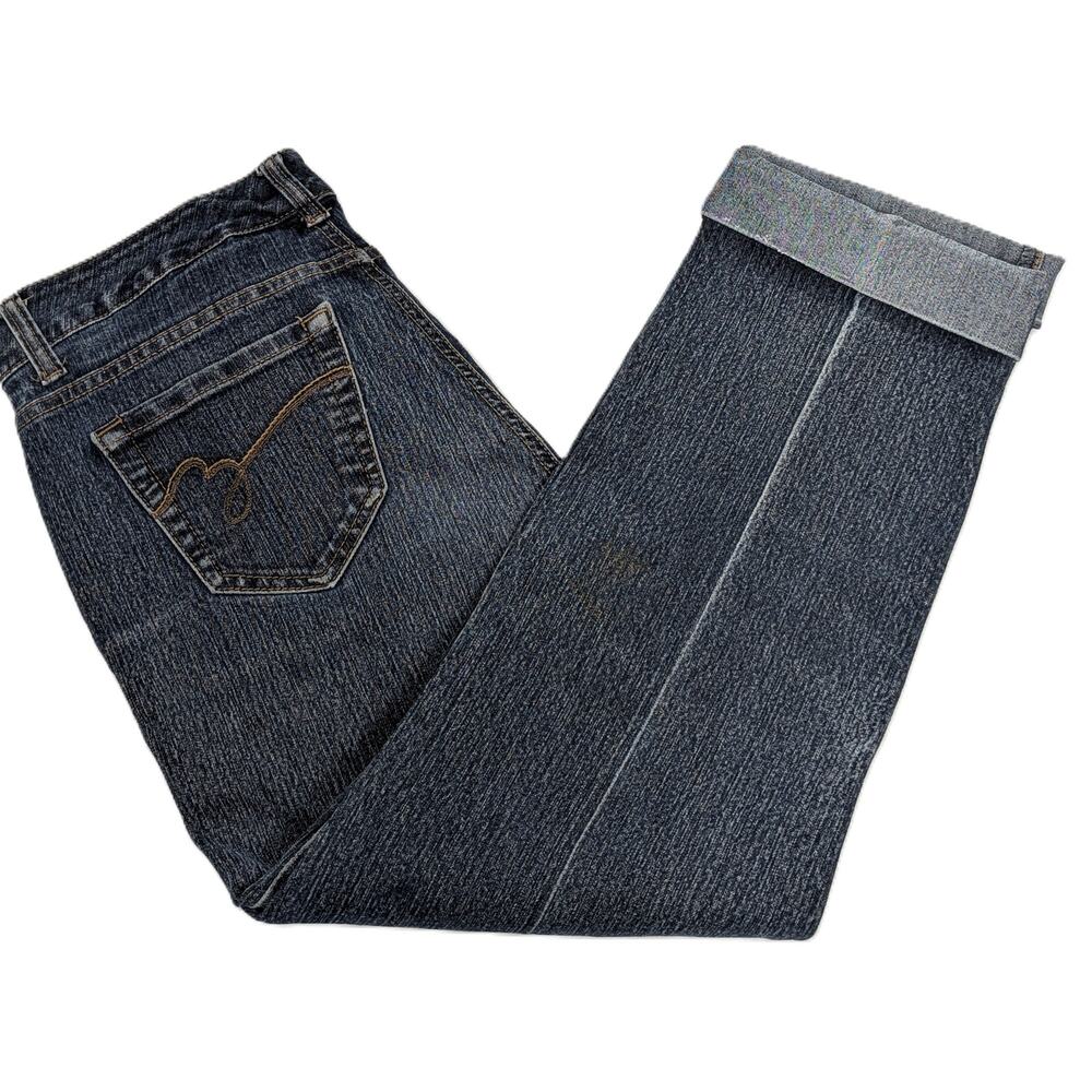 BandolinoBlu Mandie women's 6 denim jeans classic fit Cropped ( Wear/Stains)